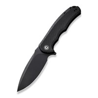 Civivi Black Praxis Coarse Micarta Handle Knife