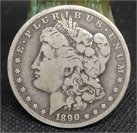 1890-O MORGAN DOLLAR