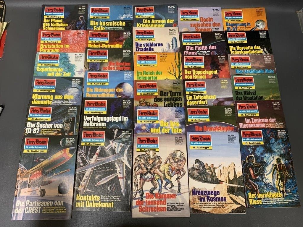 Perry Rhodan German Sci-Fi Magazine Collection - 3