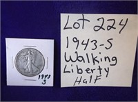 1943-S WALKING LIBERTY HALF