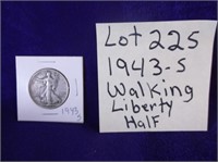 1943-S WALKING LIBERTY HALF