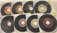 EIGHT 45RPM RECORDS