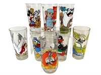 8 Assorted Collectors Drinking Glasses