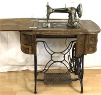 Antique Great North Peddle Sewing Machine