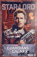 Autograph COA Guardians of the Galaxy Photo