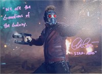 Autograph COA Guardians of the Galaxy Photo