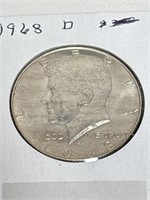 1968-D Half Dollar 40% Silver