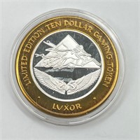 .999 Silver Luxor Coin - Las Vegas