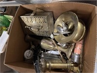 BOX OF BRASS