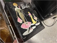 BARBIE CASE AND DOLLS AND CLOTHES