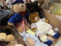 BOX OF TEDDY BEARS