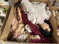 BOX OF DOLLS