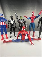 Marvel action figures hard plastic