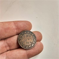 1887 Canada large cent