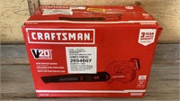 20V craftsman blower with battery and charger