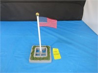 US Flag Pole and base