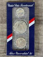 US Bicentennial Silver Uncirculated Set