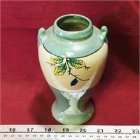 Painted Ceramic Flower Vase (Made In Japan)