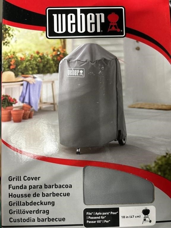 Weber Charcoal Kettle Grill Cover for Weber