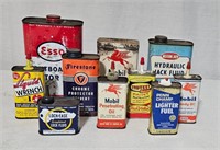 Vintage Oil, Solvent & Other Tins