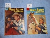 No. 105 & 107 Gene Autry and Champion Comics