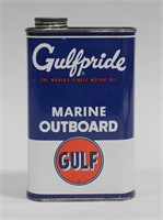 GULF PRIDE OUTBOARD MOTOR OIL CAN