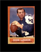 1963 Topps #73 Eddie LeBaron EX to EX-MT+