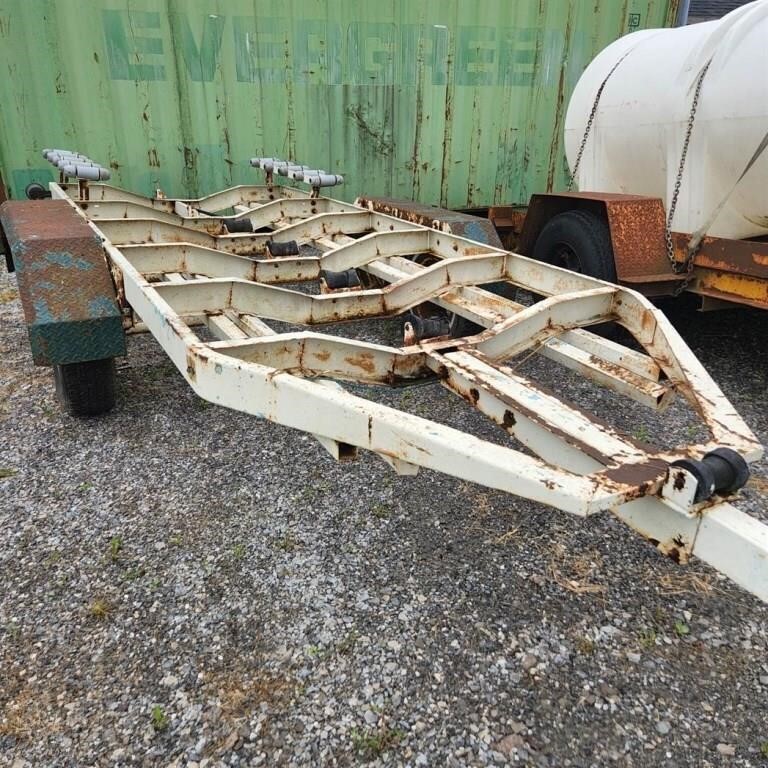 Tandem Boat Trailer w/Winch. No Ownership.