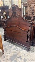 Heavy Mahogany Poster Bed