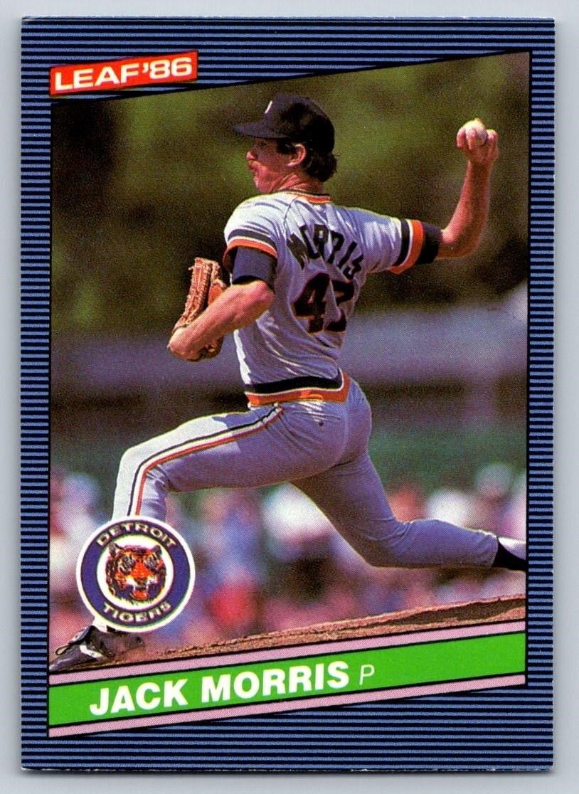 1986 Leaf Baseball of 21 Cards
