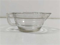 Vintage Glass Beehive Mixing Bowl