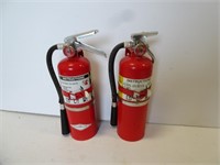 Lot of 2 Fire Extinguishers - Expired