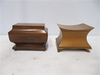 VINTAGE WOODEN STORAGE/JEWELRY BOXES