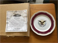 WHITE HOUSE ABE LINCOLN PLATE
