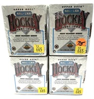 x4- 1991-92 Upper Deck hockey cards, sealed,