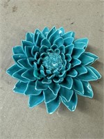Turquoise Flower Ornament
