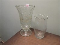 glass vases .