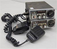 (2) General Electric CB Radios w / & Mic's