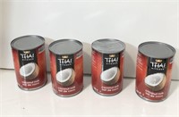 -4 cans Thai kitchen coconut milk 13/12/2023