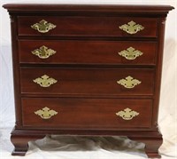 Mahogany 4 drawer chest by Waterford Furniture
