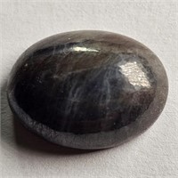 CERT 10.50 Ct Cabochon African Untreated Sapphire,