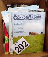 Huge Lot of Common Ground Magazines