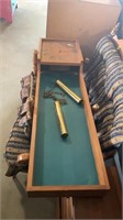 Wooden grandfather clock not tested