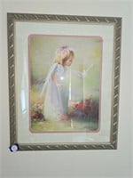 Set of 3 Home Interiors baby angel framed prints