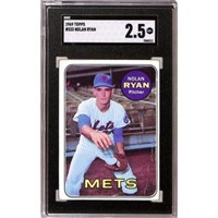 1969 Topps Nolan Ryan Sgc 2.5