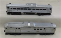 2- Lionel B&O Train Cars
