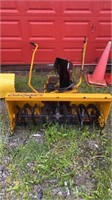 Cub cadet snowblower, 42 inches wide