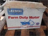 Brand New Leeson Farm Duty 1.5 HP Motor