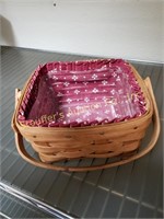 Longaberger - basket with liner