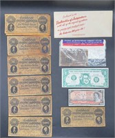 Replica Confederate Money, Colonial and